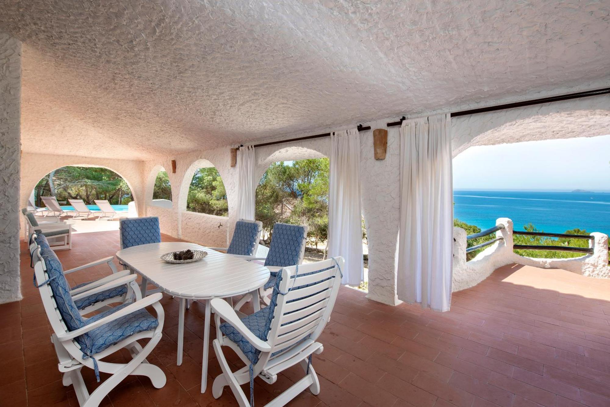 Villa Eliana Sul Mare Porto Pino Exterior photo