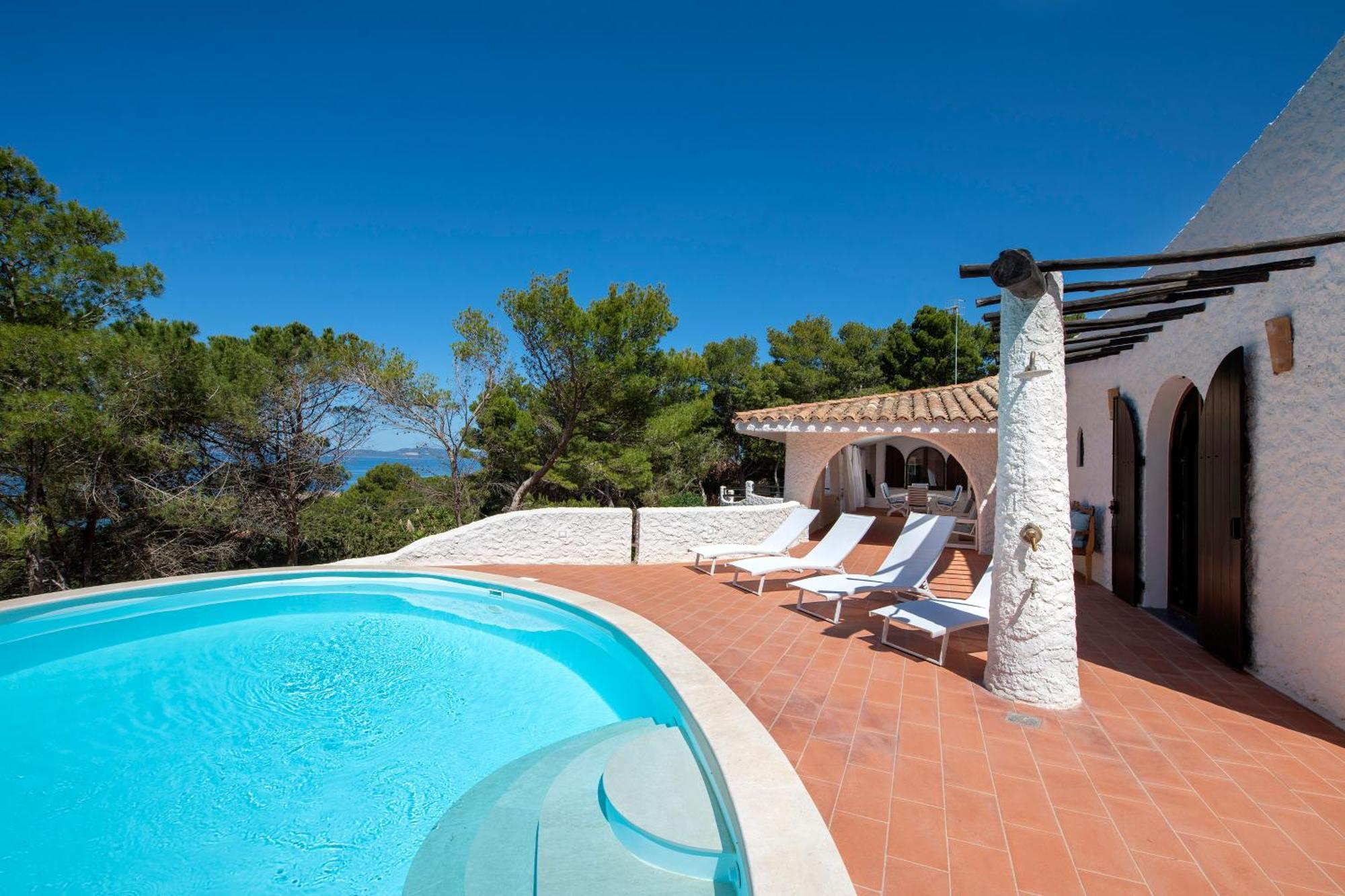 Villa Eliana Sul Mare Porto Pino Exterior photo