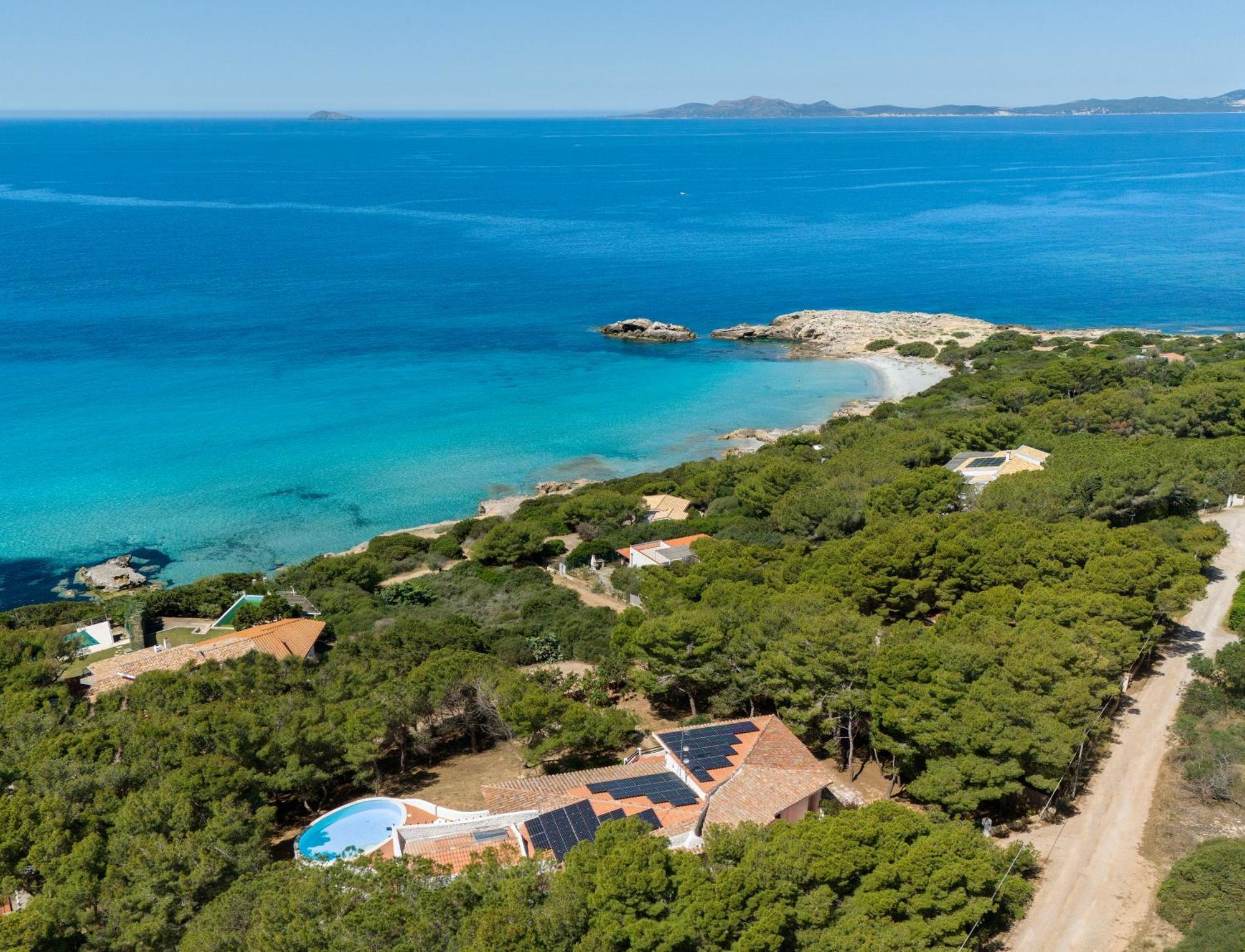 Villa Eliana Sul Mare Porto Pino Exterior photo