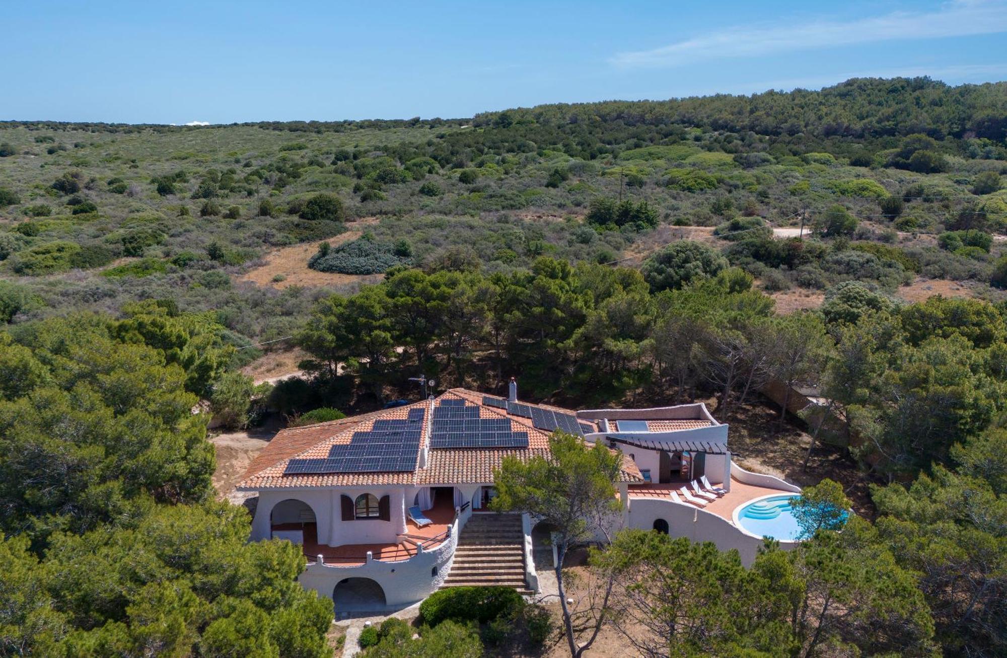 Villa Eliana Sul Mare Porto Pino Exterior photo