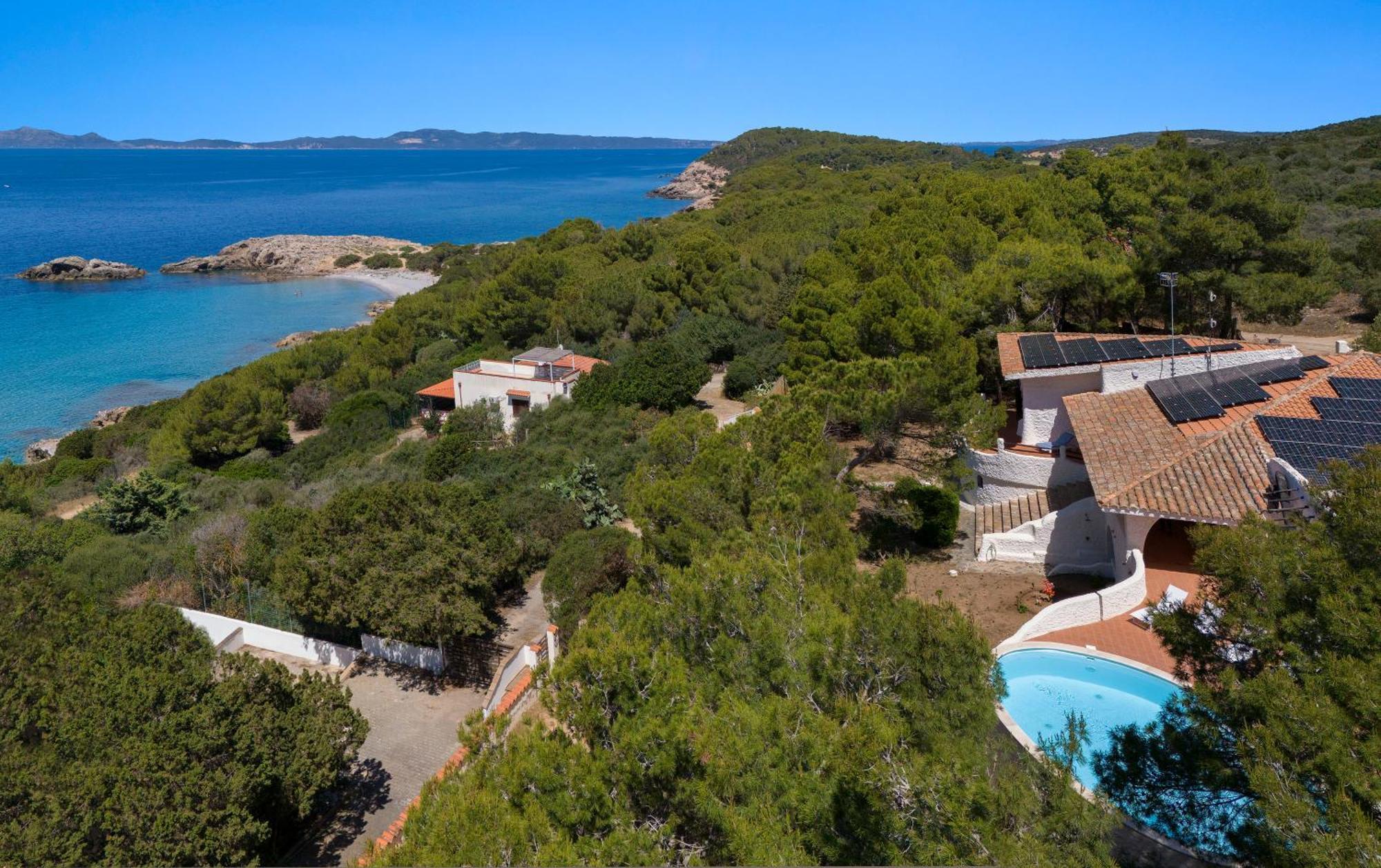 Villa Eliana Sul Mare Porto Pino Exterior photo