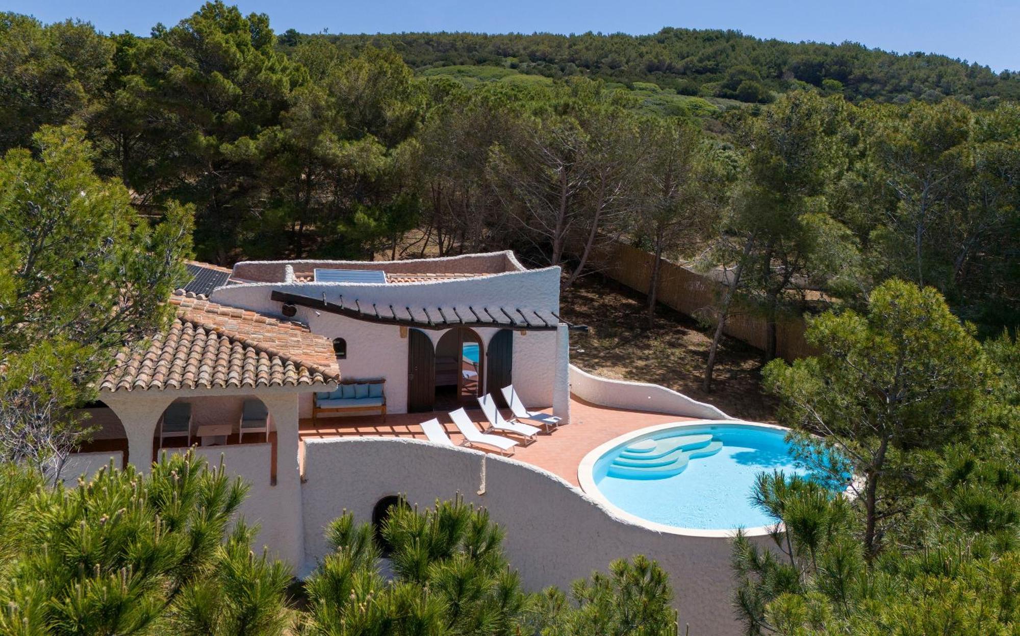 Villa Eliana Sul Mare Porto Pino Exterior photo